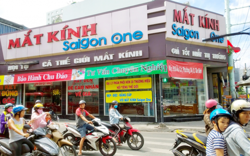 Nếu muốn mua kính đa tròng tại Quận Tân Bình bạn có thể ghé đến Mắt kính Sài Gòn One