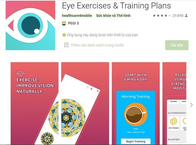 Eye Exercises & Training Plans - ICare Plus
