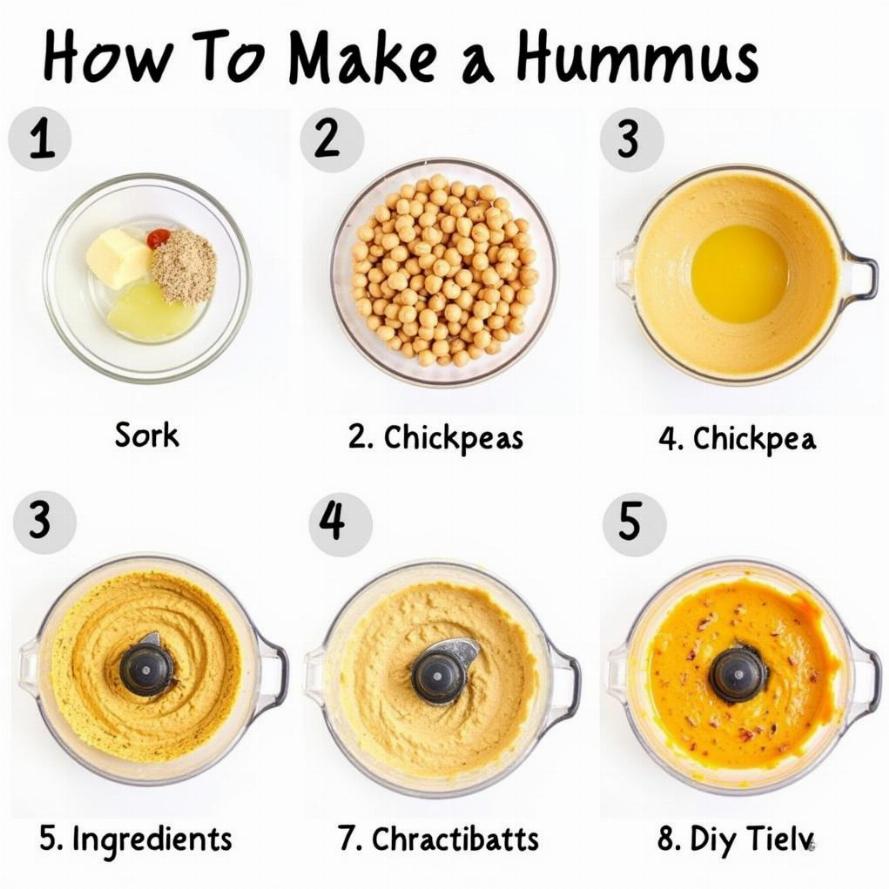 Cách làm món hummus